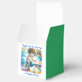 Bowling Party Boy's Anime Birthday Geschenkschachtel (Geöffnet)