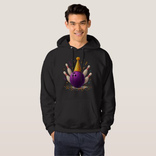 Bowling Party Celebration 🎳✨  Hoodie (Vorne ganz)