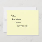 Bowling Party Einladungen (Rückseite)