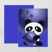 Bowling-Party Einladungen anpassbar (Vorne/Hinten)