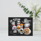 Bowling-Party Einladungen anpassbar (Stehend Vorderseite)