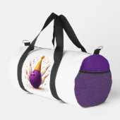 Bowling-Party-Feier 🎳✨ Duffle Bag (Rechte Ecke)
