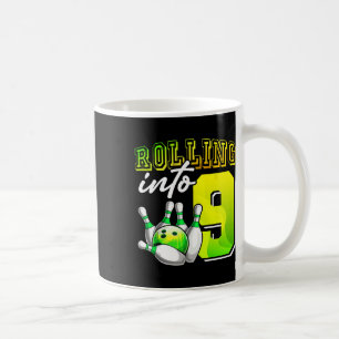 Bowling Party in 99. Geburtstagsmädchen Kaffeetasse