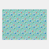Bowling Pattern Geschenkpapier Set (Vorderseite 3)