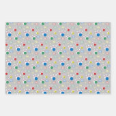Bowling Pattern Geschenkpapier Set (Vorderseite 2)
