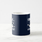 Bowling Pin Ball Strike Team Kaffeetasse (Mittel)