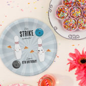 Bowling Pizza macht Spaß Kindergeburtstag Pappteller