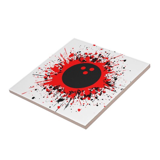 Bowling-Plattformen Fliese (Seite)