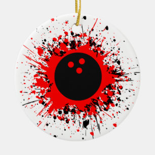 Bowling-Plattformen Keramik Ornament