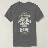 Bowling Player Bowling Mama T-Shirt (Design vorne)