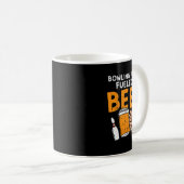 Bowling Player Funny Sport Bowler Player Te Kaffeetasse (VorderseiteRechts)