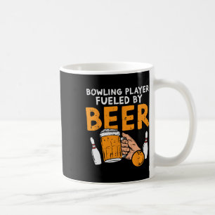 Bowling Player Funny Sport Bowler Player Te Kaffeetasse