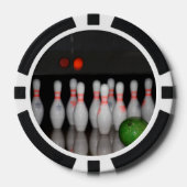 Bowling Pokerchips (Vorderseite)