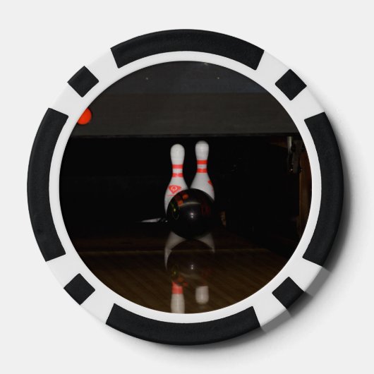 Bowling Pokerchips (Rückseite)