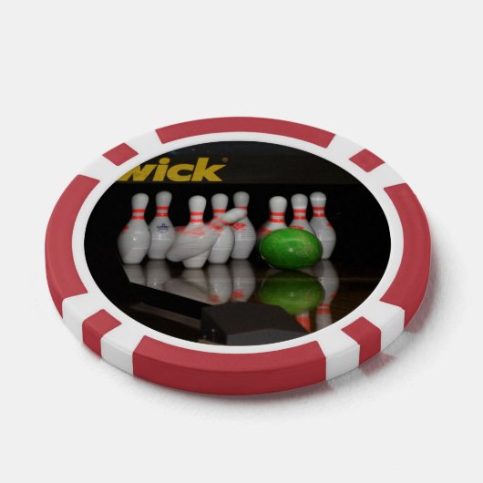Bowling Pokerchips (Einzeln)