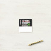 Bowling Post it Notes Post-it Klebezettel (Auf Schreibtisch)