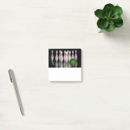 Bowling Post it Notes Post-it Klebezettel (Büro)