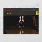 Bowling Postcard Postkarte (Vorderseite)