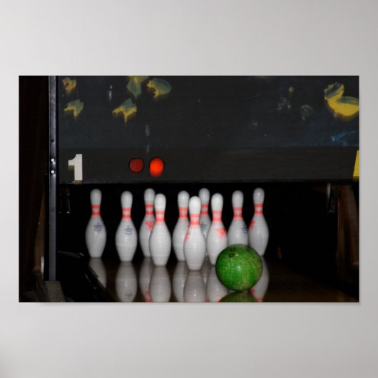 Bowling Poster (Vorne)