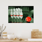 Bowling Poster (Küche)