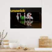 Bowling Poster (Küche)