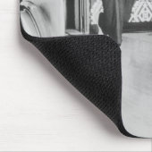 Bowling Präsidenten-Richard Nixon am Weißen Haus Mousepad (Ecke)