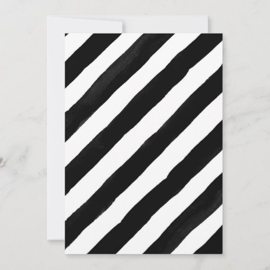 Bowling Probe Party Einladung (Rückseite)