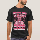 Bowling Queen Bowler 90s Bootleg Style T-Shirt (Vorderseite)