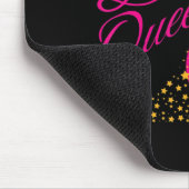 Bowling Queen Fun Gift for Girls Bowlers Mousepad (Ecke)