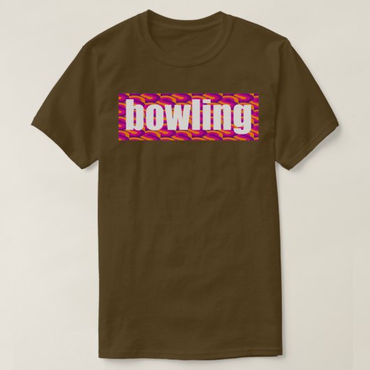 Bowling Retro Classic TShirt (Design vorne)