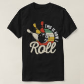 Bowling Retro Fun T-Shirt (Design vorne)