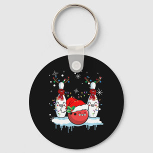 Bowling Retro Vintag So Roll ich Bowler Fu Schlüsselanhänger