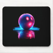 Bowling Retrowave Mousepad (Vorne)