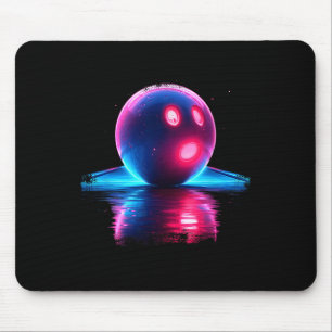Bowling Retrowave Mousepad
