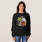 Bowling Run Chase Bowling Pin Bowler Strike Bowlin Sweatshirt (Vorne ganz)