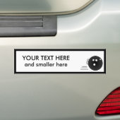 Bowling: Schaffen Sie Ihre Selbst Autoaufkleber (Auf Auto)