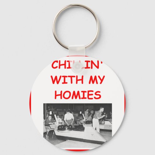 Bowling Schlüsselanhänger (Vorderseite)