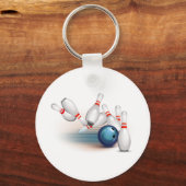 Bowling Schlüsselanhänger (Vorderseite)