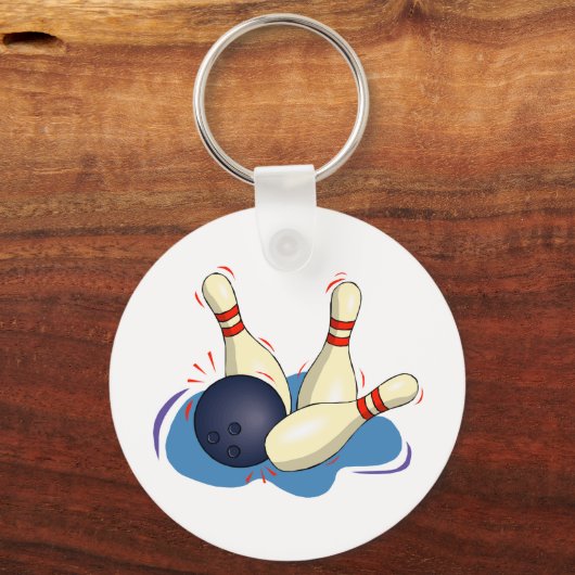 Bowling Schlüsselanhänger (Vorderseite)