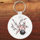 Bowling Schlüsselanhänger (Vorderseite)