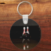 Bowling Schlüsselkette Schlüsselanhänger (Vorderseite)