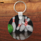 Bowling Schlüsselkette Schlüsselanhänger (Vorderseite)