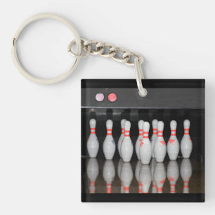 Bowling Schlüsselkette Schlüsselanhänger