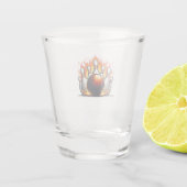 Bowling Schnapsglas (Rückseite)