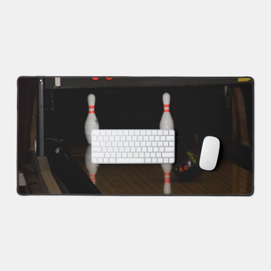 Bowling Schreibtischunterlage (Tastatur & Maus)