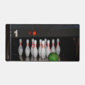 Bowling Schreibtischunterlage (Vorderseite)