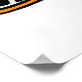 Bowling Schuhe Cartoon Grafik Poster (Ecke)