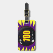 Bowling-Serie 700 Gepäckanhänger (Vorderseite vertikal)