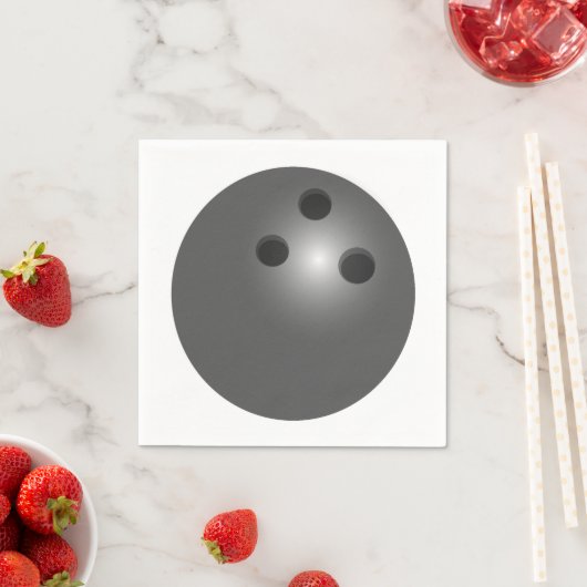 Bowling Serviette (Beispiel)