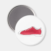 Bowling Shoe Magnet (Vorderseite/Rückseite)